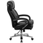 Flash Furniture GO-2078-LEA-GG Office Chair, 28" Wide, Black - photo 7