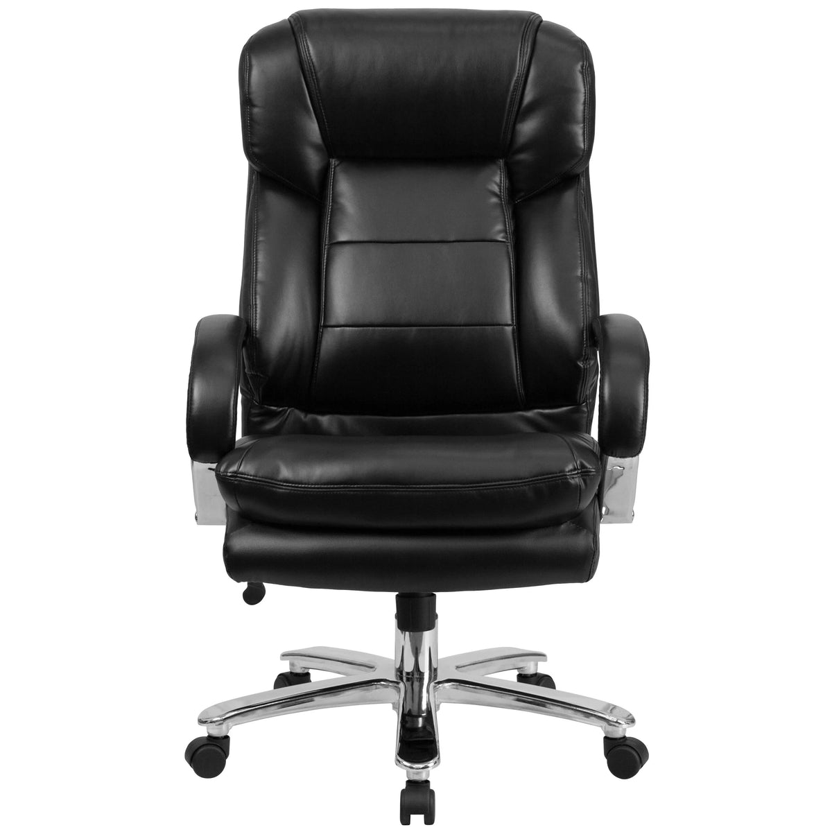 Flash Furniture GO-2078-LEA-GG Office Chair, 28" Wide, Black - photo 8