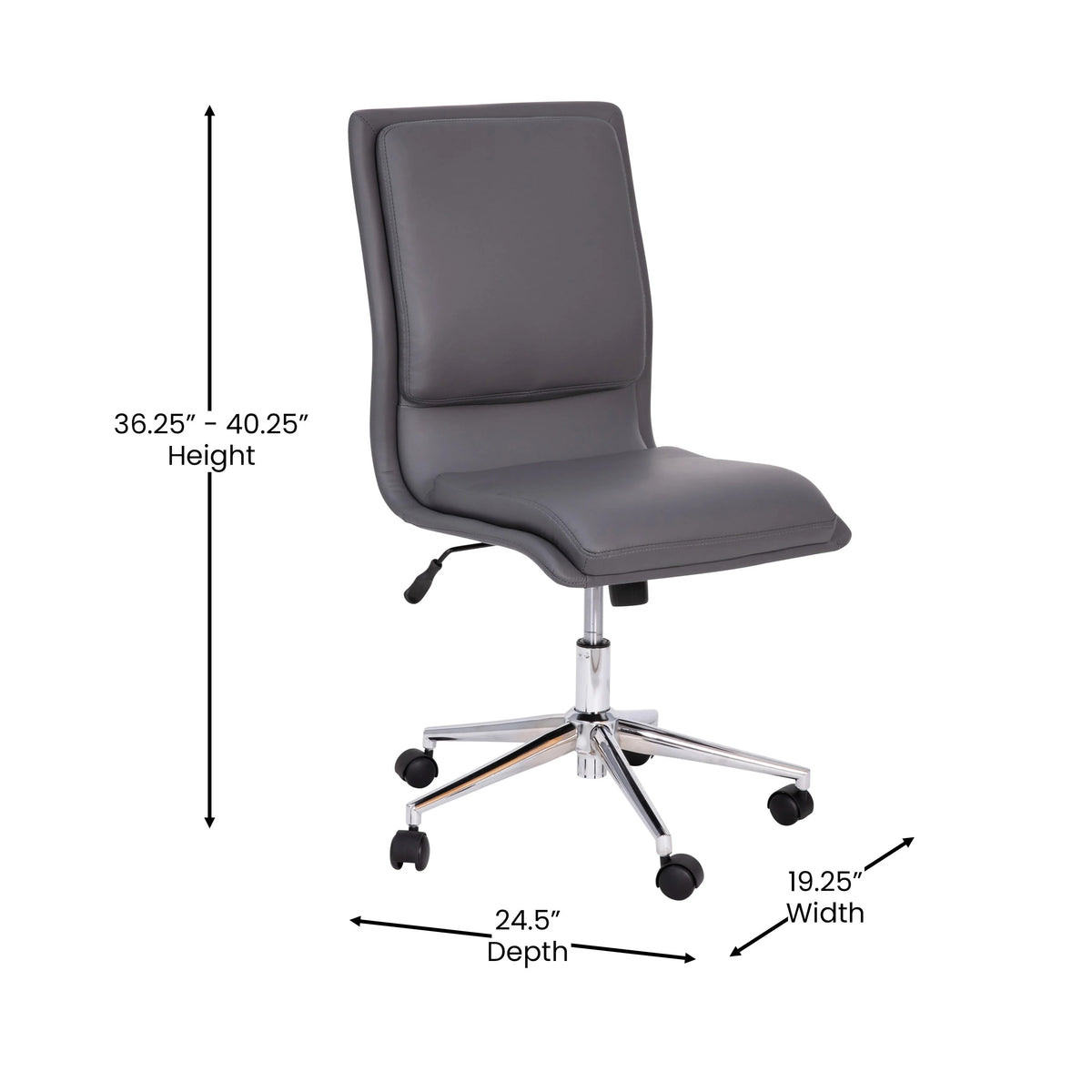 Flash Furniture GO-21111 Madigan Task Chair, 19 1/4" Wide - photo 4