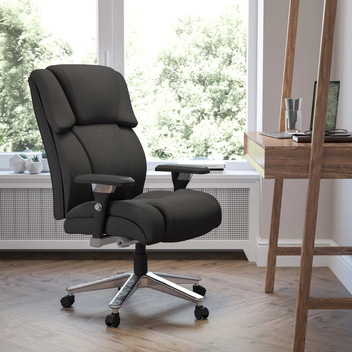 Flash Furniture GO-2149-GG Office Chair, 30" Wide, Black - photo 2