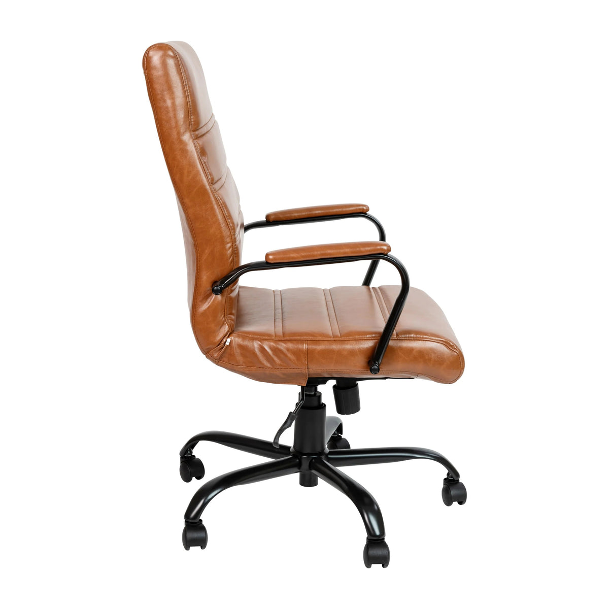 Flash Furniture GO-2286H-WH Leather Office Chair, 26" Wide, White - photo 8