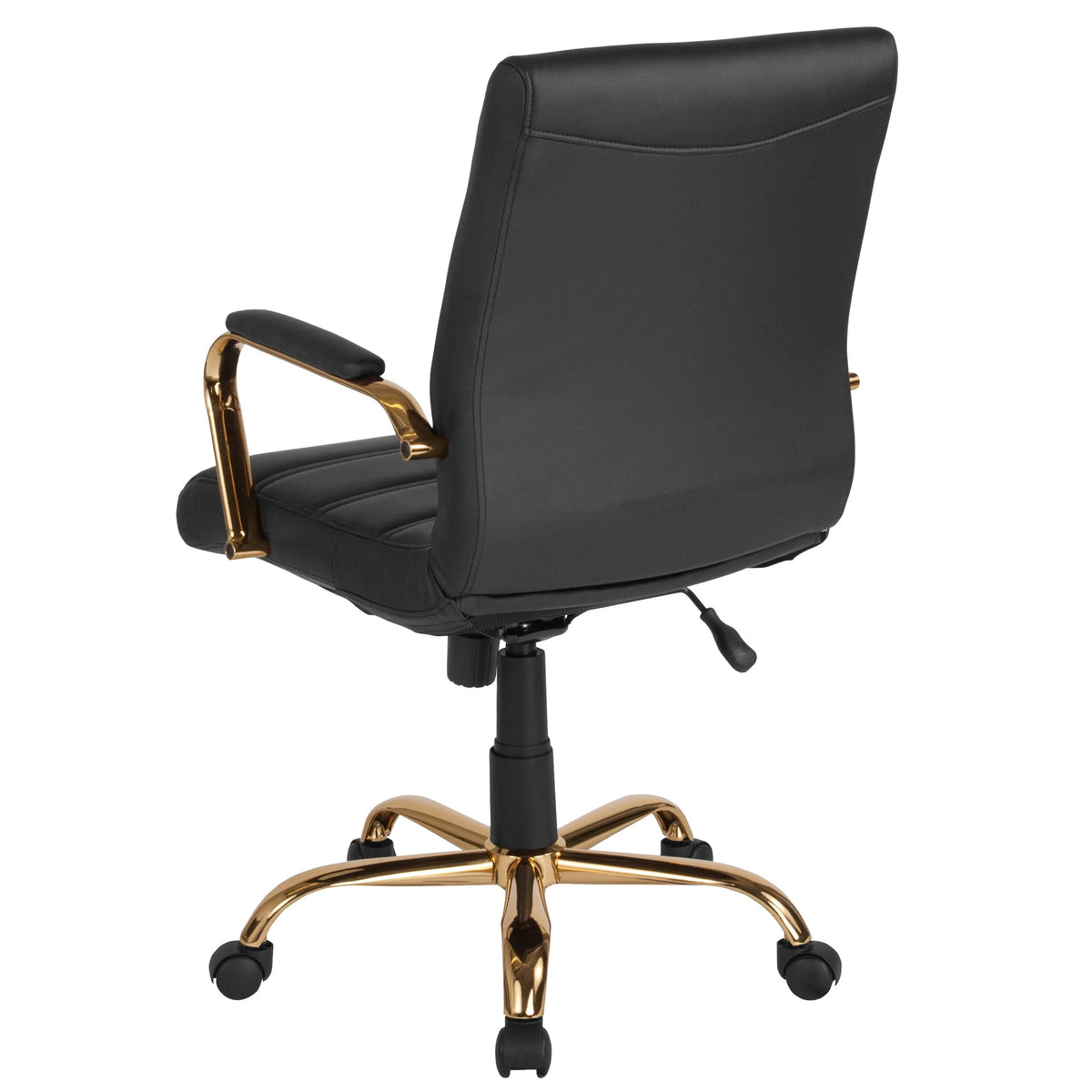 Flash Furniture GO-2286M-WH Leather Office Chair, 23" Wide, White - photo 6