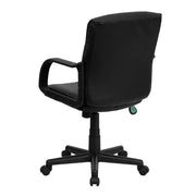 Flash Furniture GO-228S-BK-LEA-GG Office Chair, 25" Wide, Black - photo 5