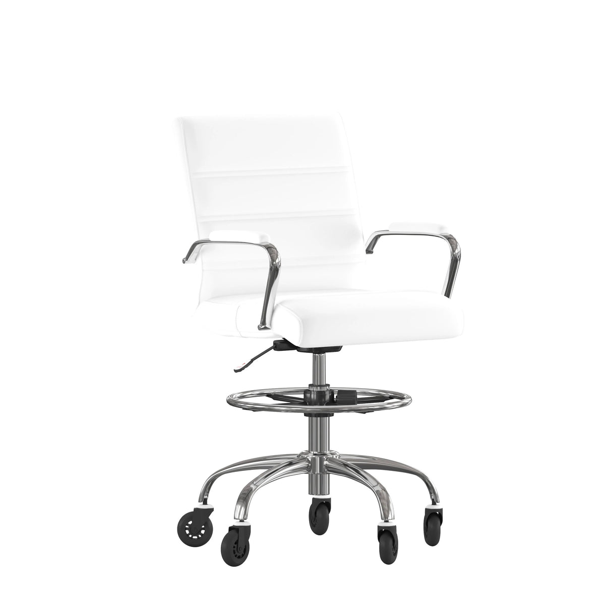 Flash Furniture GO-2286B Lexi Chair, 21 1/2" Wide - White