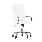 Flash Furniture GO-2286H Whitney Office Chair, 26" Wide - White