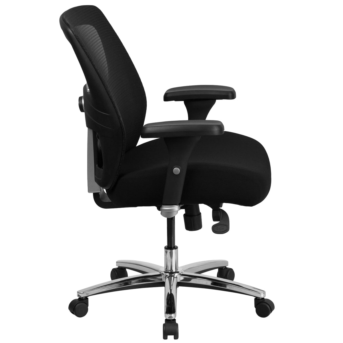 Flash Furniture GO-99-3-GG Mesh Office Chair, 32" Wide, Black - photo 7