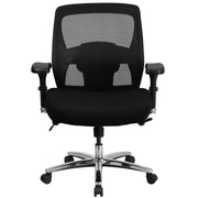 Flash Furniture GO-99-3-GG Mesh Office Chair, 32" Wide, Black - photo 8
