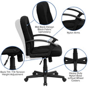 Flash Furniture GO-ST-6 Fabric Office Chair, 26 1/2" Wide - photo 3