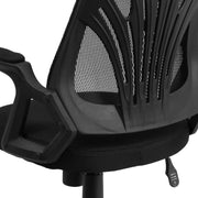 Flash Furniture GO-WY-82-GG Office Chair, 25 1/4" Wide, Black - photo 6