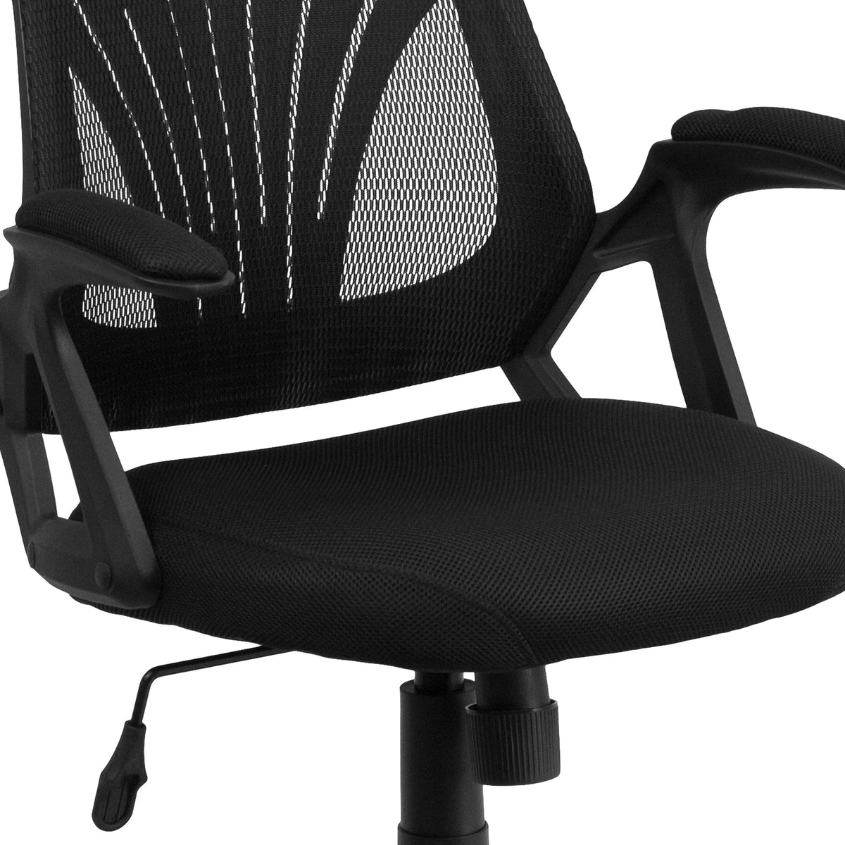Flash Furniture GO-WY-82-GG Office Chair, 25 1/4" Wide, Black - photo 9