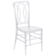 Flash Furniture Chair, Clear - 800 lb.