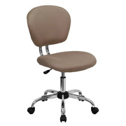 Flash Furniture H-2376-F Mesh Office Chair, 23 1/2" Wide - Brown