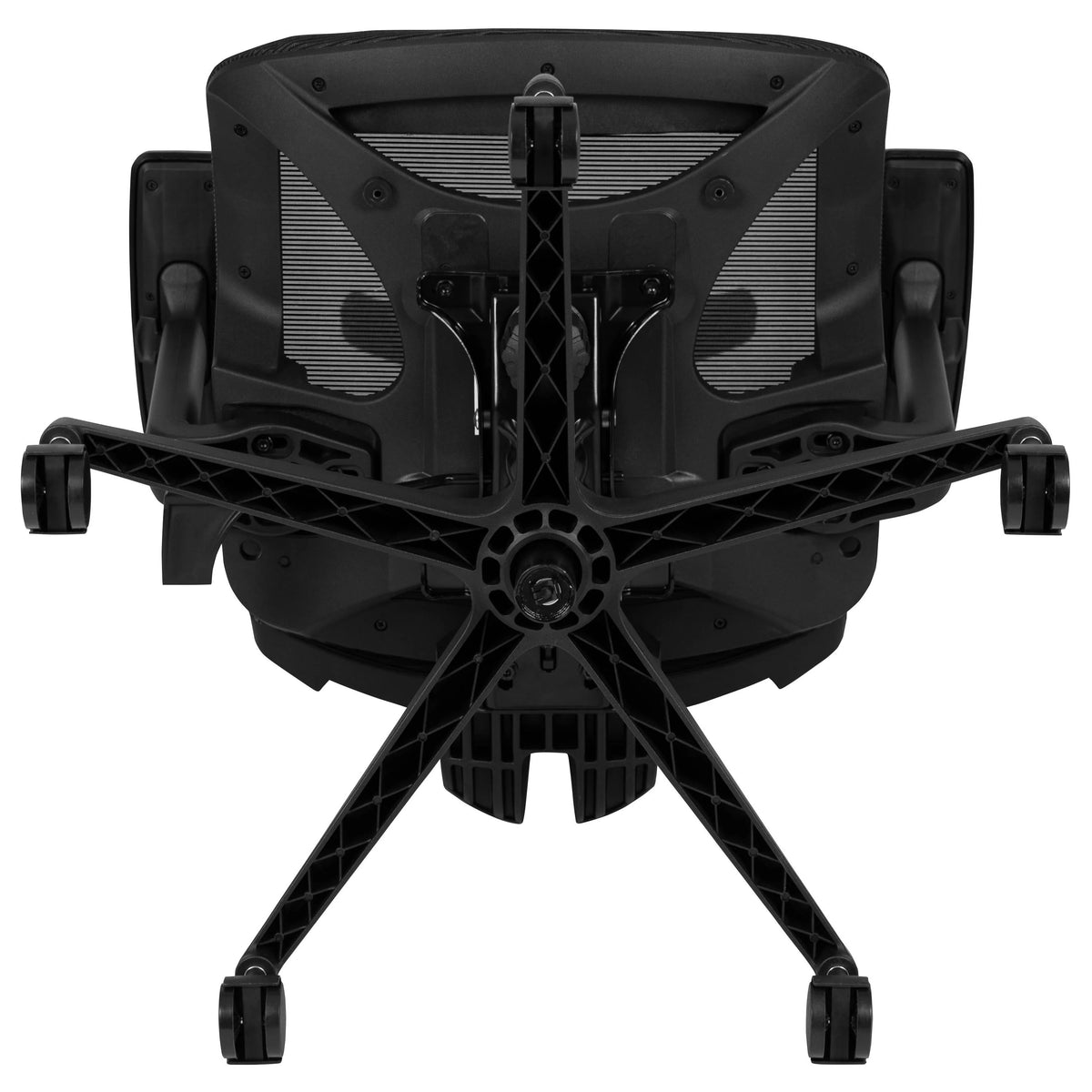 Flash Furniture H-2809-1KY-BK-GG Layla Office Chair, 27" Wide, Black - photo 9