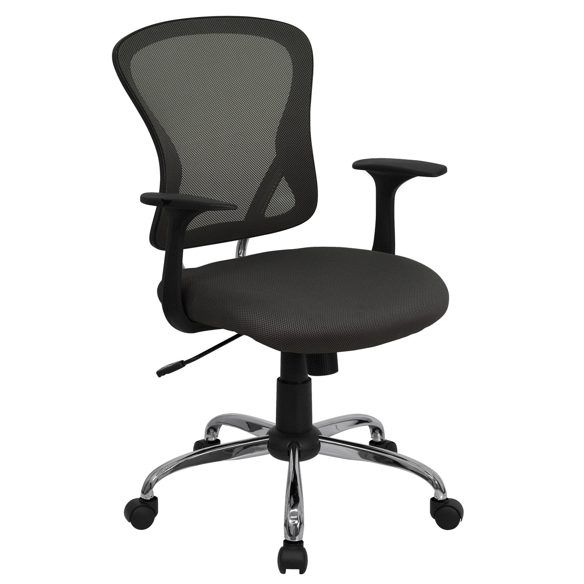 Flash Furniture H-8369F Office Chair, 25 1/4" Wide - Dark Gray