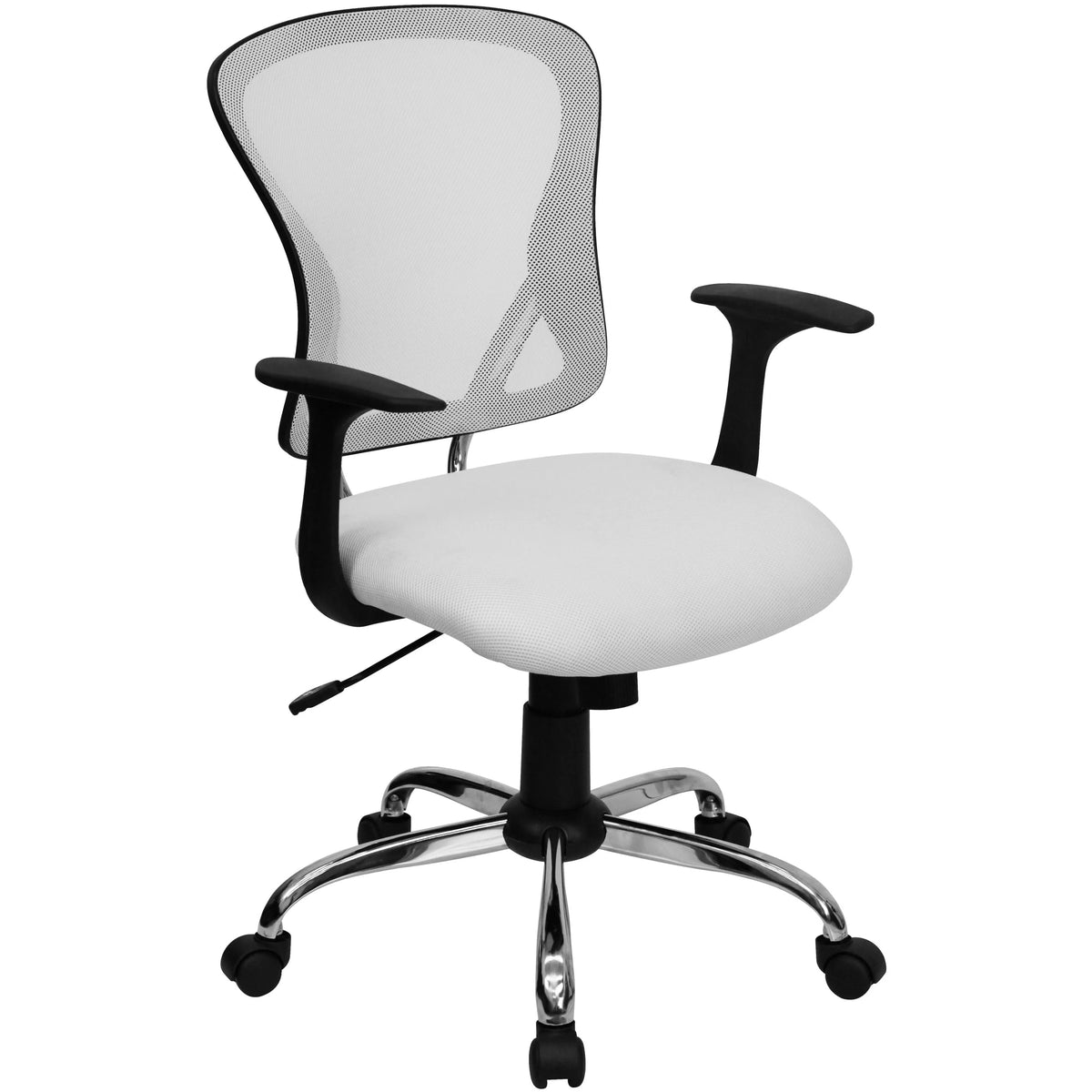 Flash Furniture H-8369F Office Chair, 25 1/4" Wide - White
