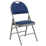 Flash Furniture HA-MC705AF-3 Folding Chair, 15" Wide - Blue
