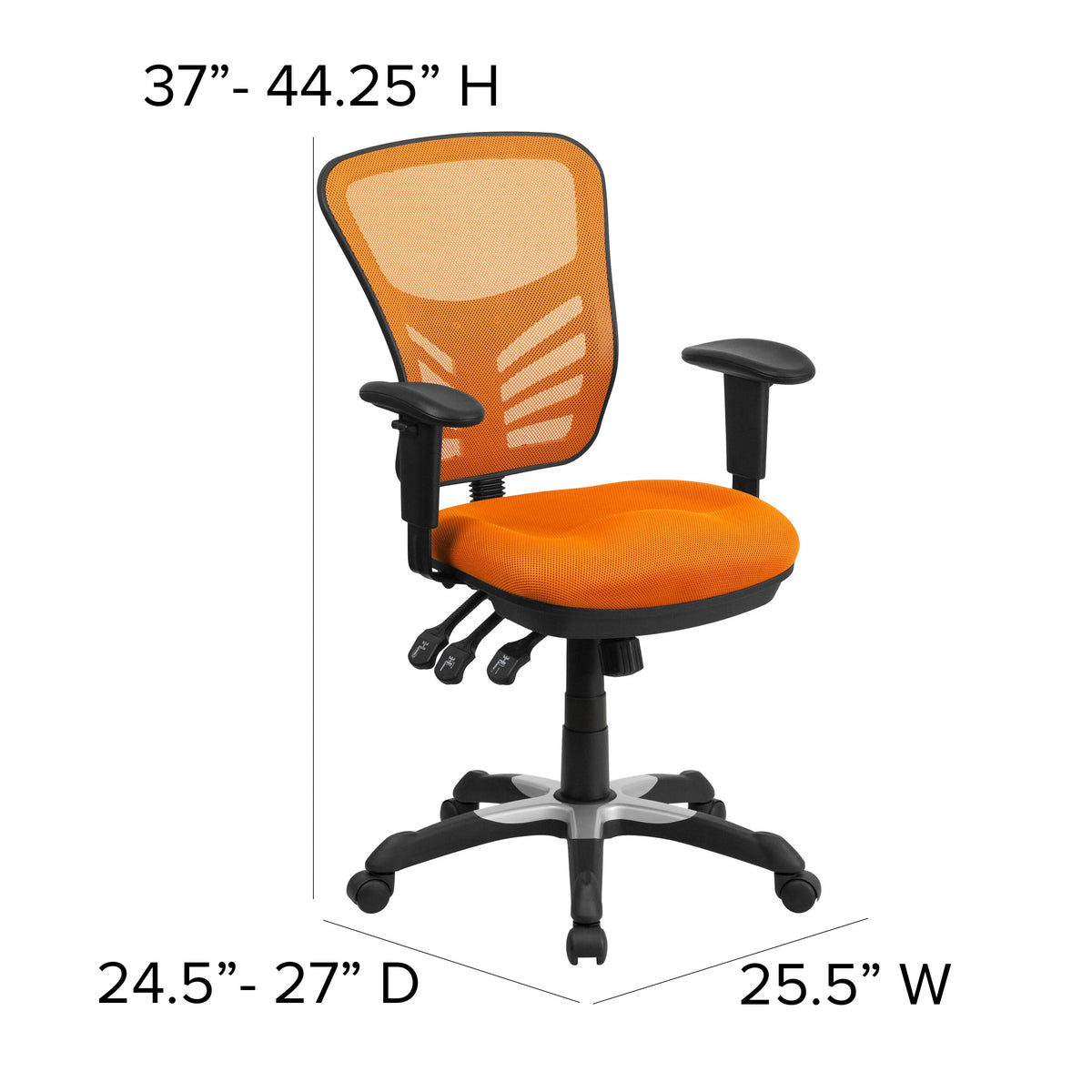 Flash Furniture HL-0001 Mesh Office Chair, 25 3/4" Wide - photo 4