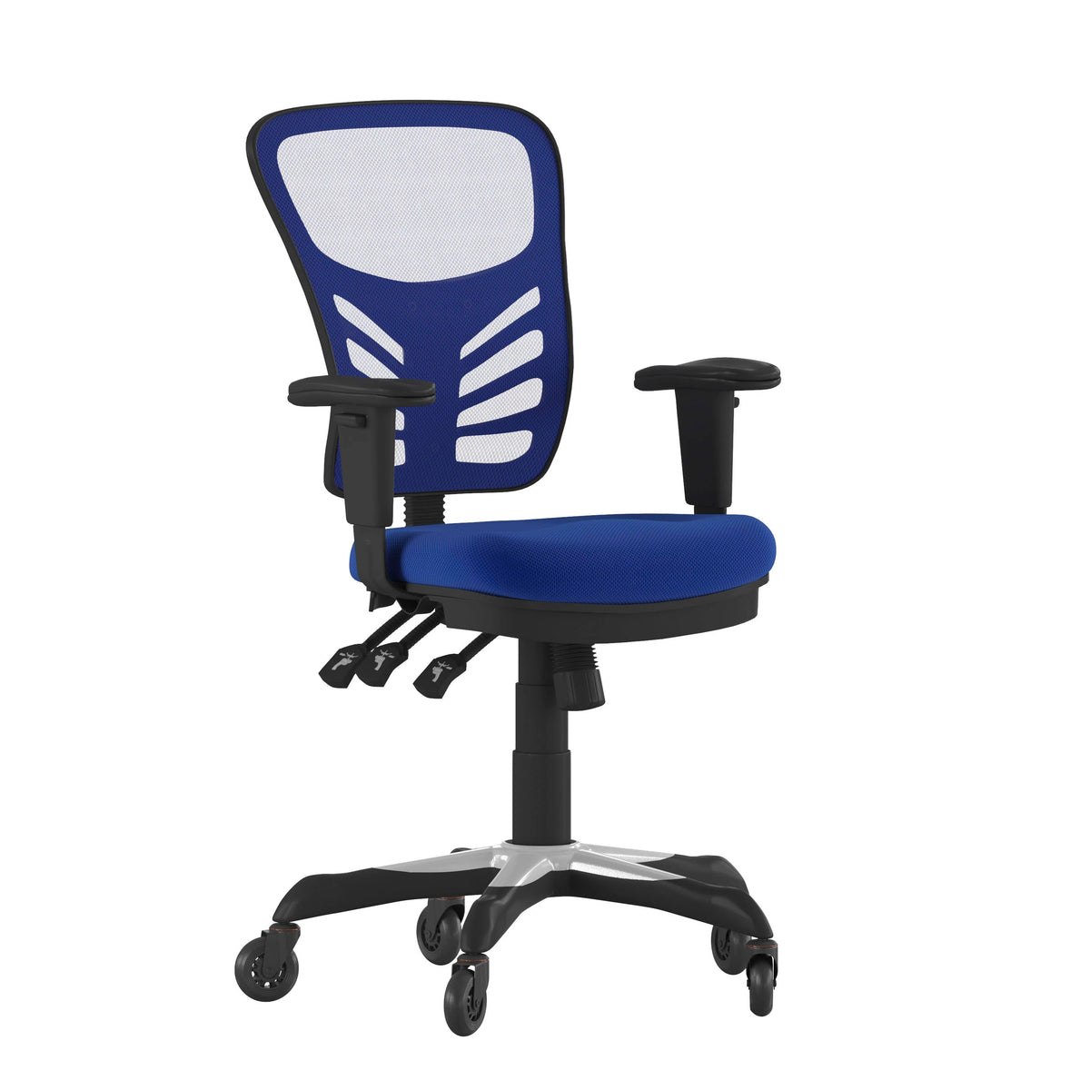 Flash Furniture HL-0001 Nicholas Office Chair, 25 1/2" Wide - HL-0001-BL-RLB-GG