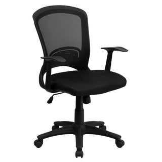 Flash Furniture HL-0007-GG Office Chair, 25" Wide, Black - Default Title