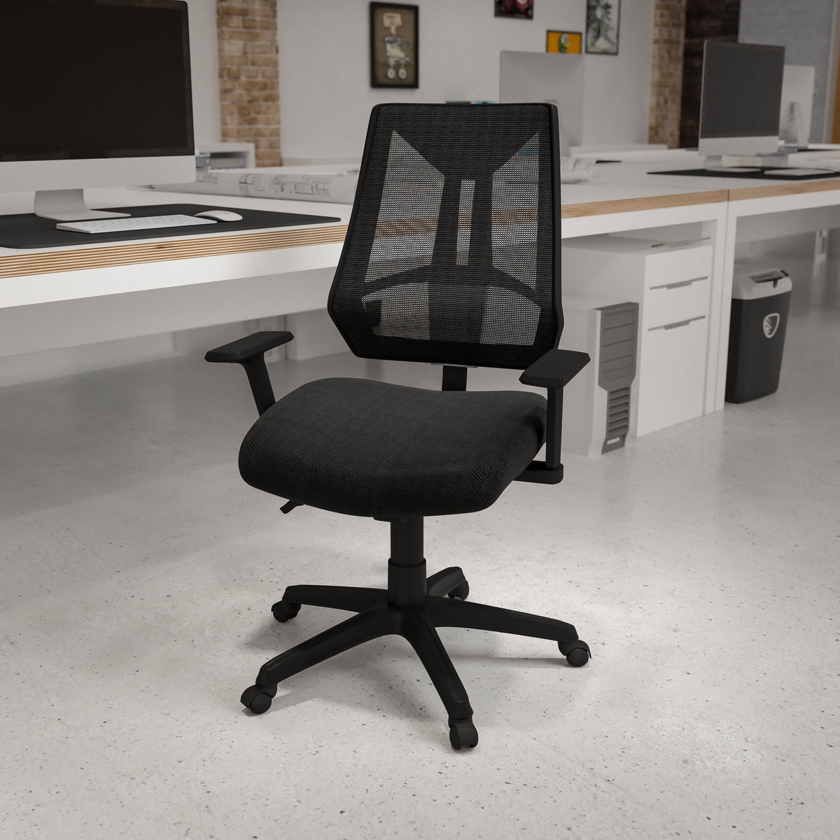 Flash Furniture HL-0017-GG Office Chair, 26 1/2" Wide, Black - photo 2