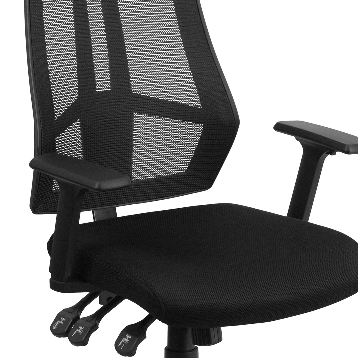 Flash Furniture HL-0017-GG Office Chair, 26 1/2" Wide, Black - photo 6