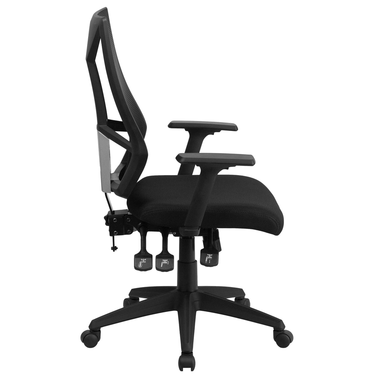 Flash Furniture HL-0017-GG Office Chair, 26 1/2" Wide, Black - photo 7