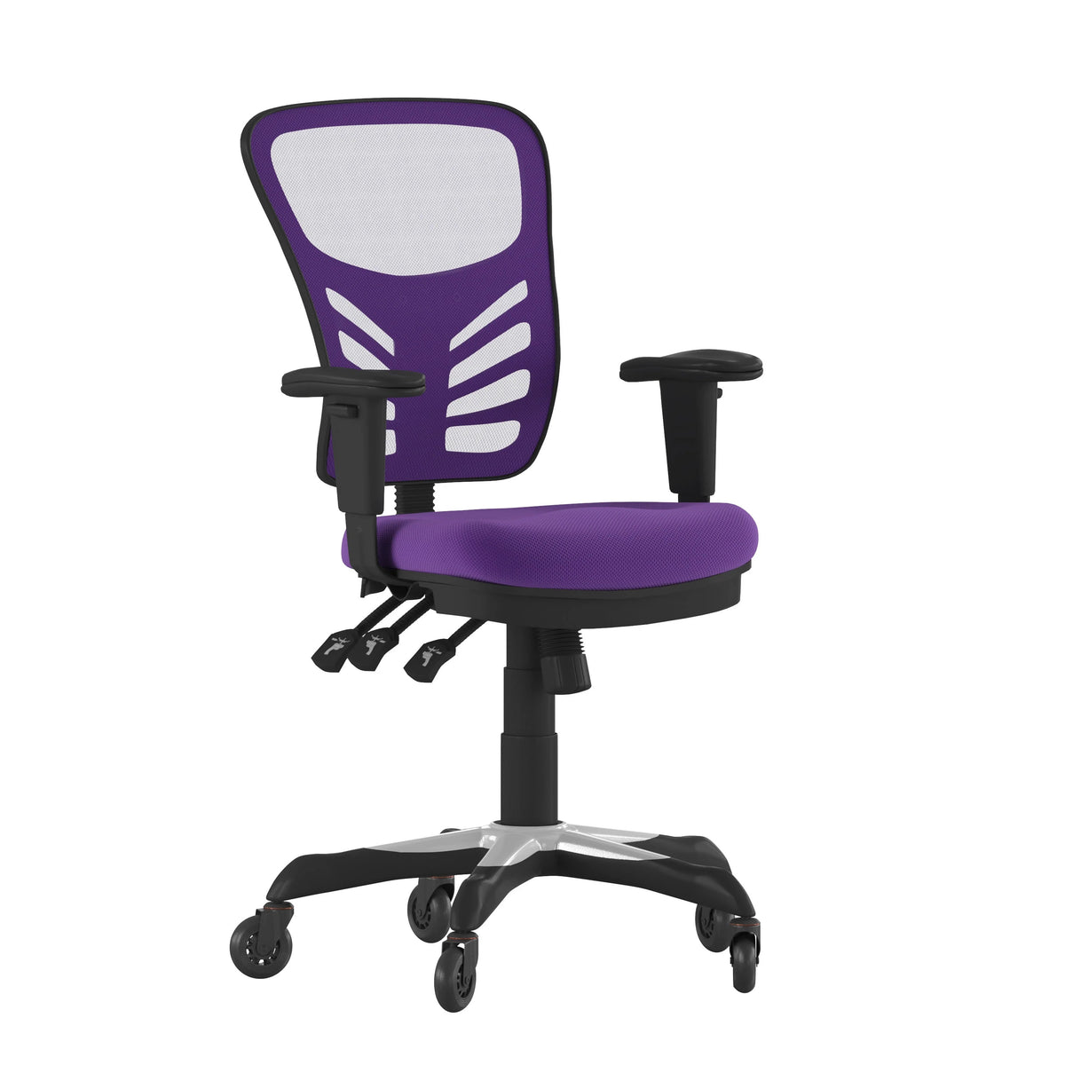 Flash Furniture HL-0001 Nicholas Office Chair, 25 1/2" Wide - HL-0001-PUR-RLB-GG