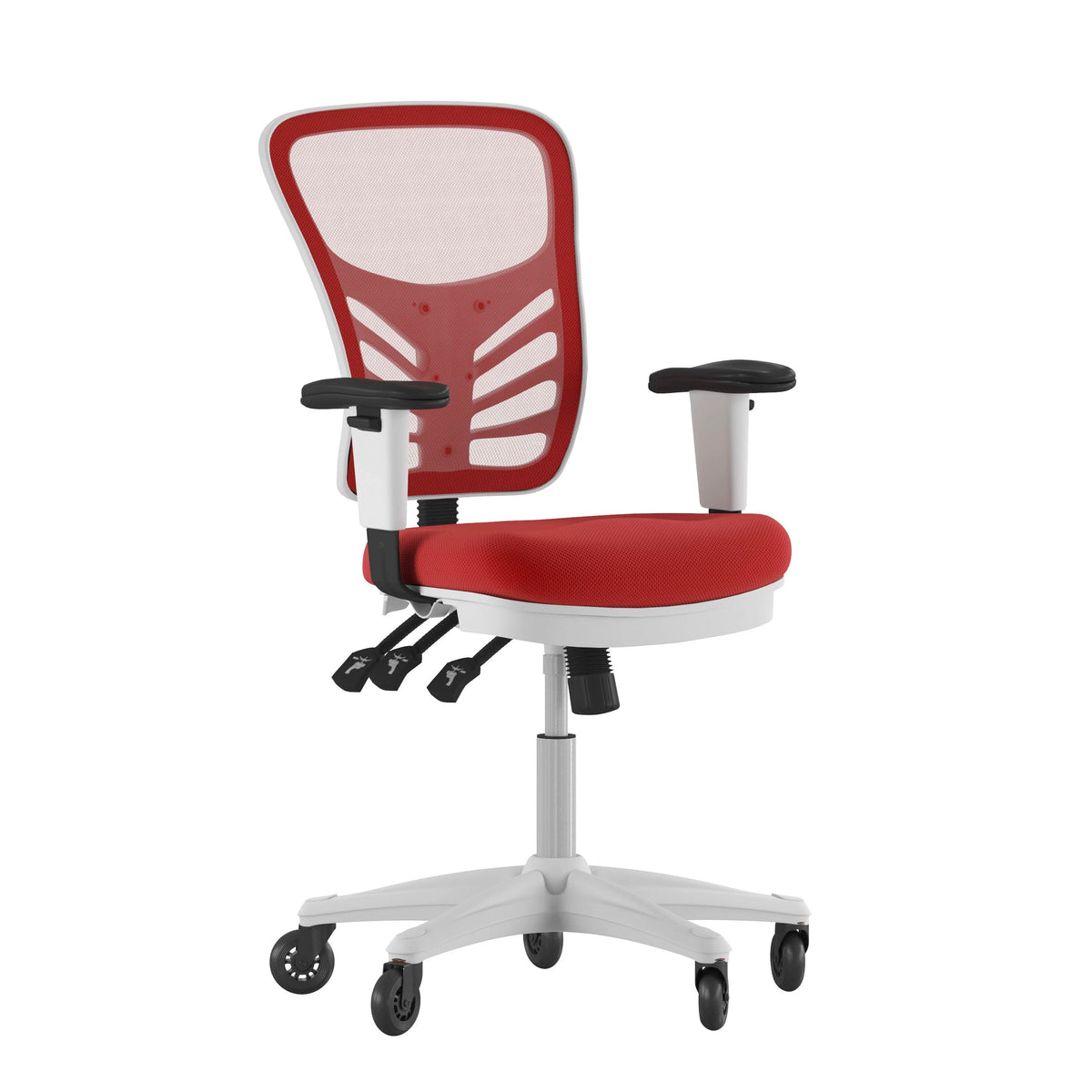 Flash Furniture HL-0001 Nicholas Office Chair, 25 1/2" Wide - HL-0001-YEL-RLB-GG