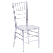 Flash Furniture Chair, Clear - 1,100 lb.