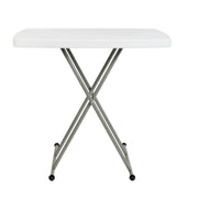 Flash Furniture DAD-YCZ-76X-GW-GG Folding Table, 19 1/2" x 30 1/4", White - photo 8