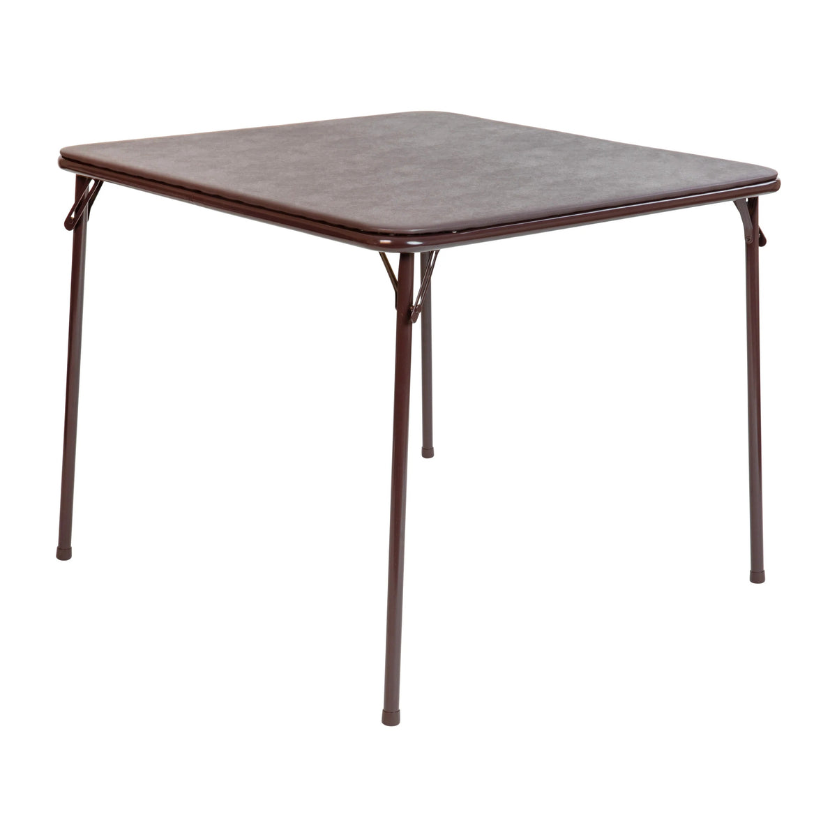Flash Furniture JB-2 Folding Table, 33 1/2" x 33 1/2" - Brown