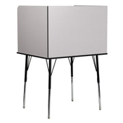 Flash Furniture MT-M6221-SGLSC Laminate Carrel, 35 3/4" Wide - photo 9