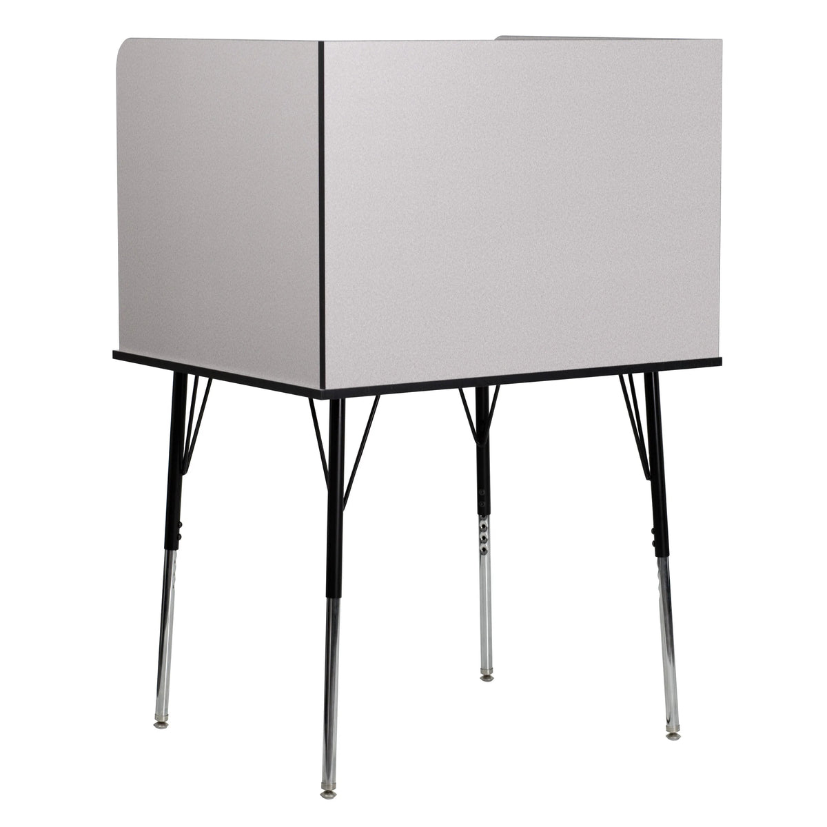Flash Furniture MT-M6221-SGLSC Laminate Carrel, 35 3/4" Wide - photo 9