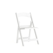 Flash Furniture LE-L-1 Folding Chair, 30 3/4" High - 17 1/2" x 18" / White