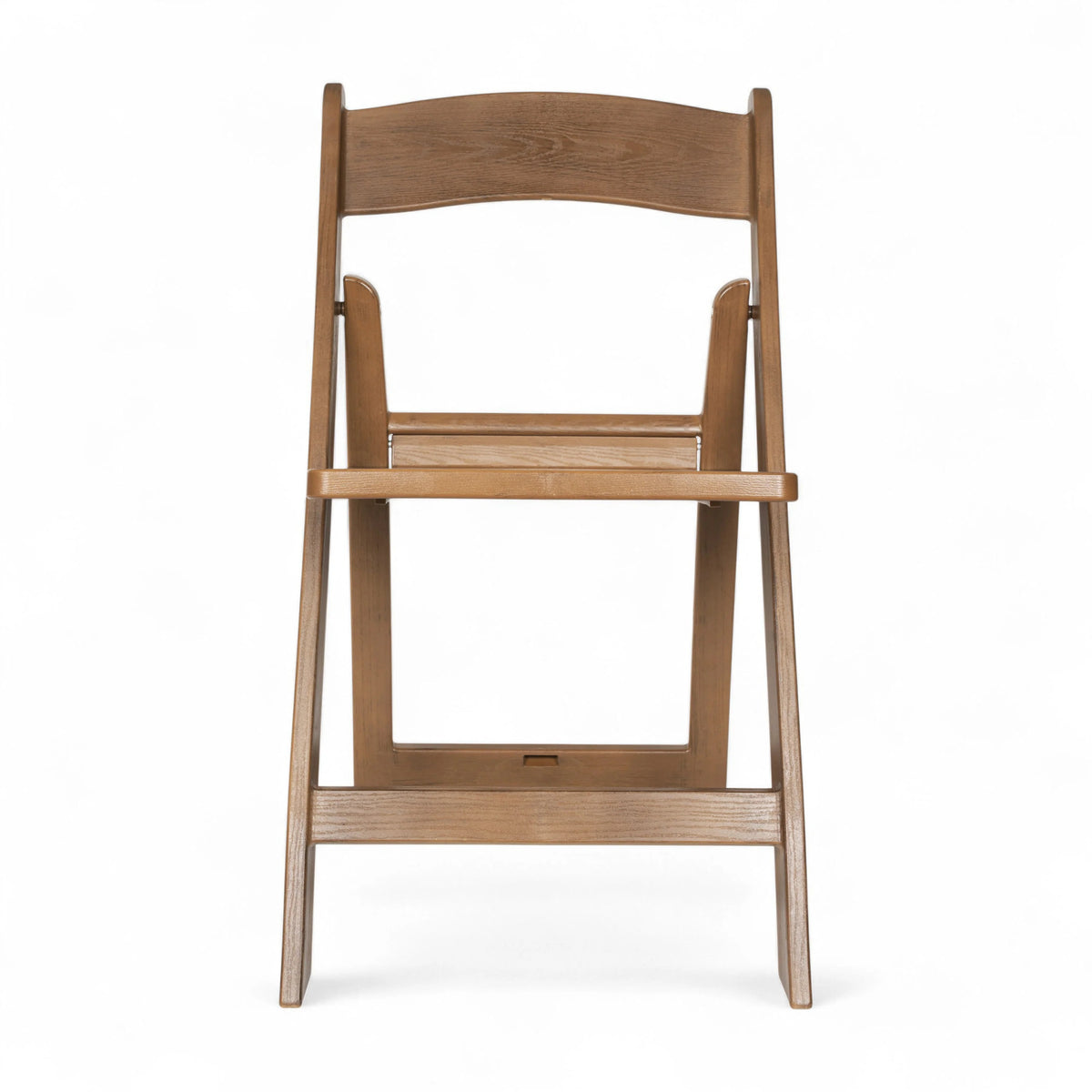 Flash Furniture LE-L-1-WH-SLAT-GG Folding Chair, 17 1/2" Wide, White - photo 3