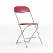 Flash Furniture LE-L-3 Folding Chair, 17 1/2" Wide - Red
