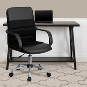 Flash Furniture LF-W-61B-2-GG Office Chair, 22 3/4" Wide, Black - photo 2