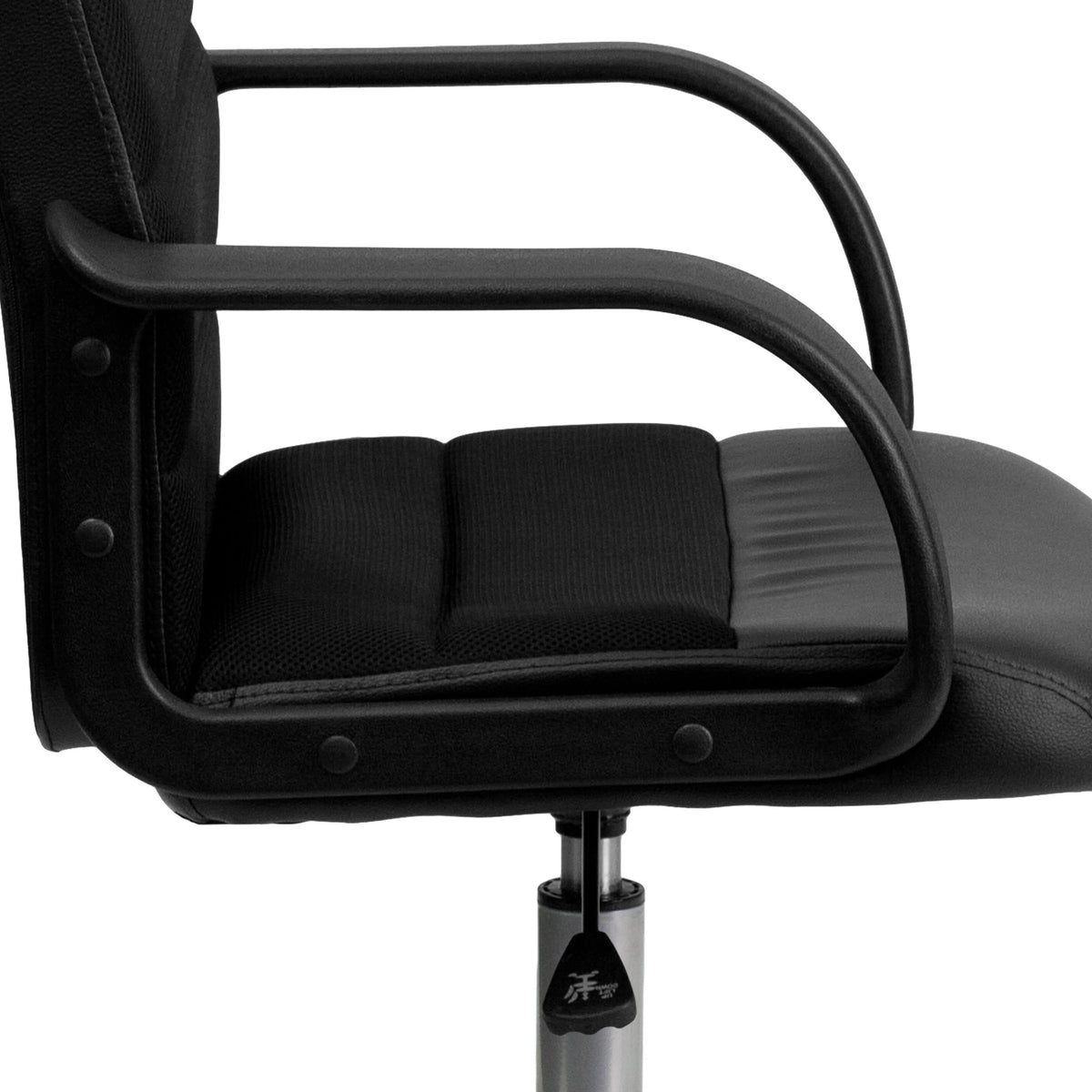 Flash Furniture LF-W-61B-2-GG Office Chair, 22 3/4" Wide, Black - photo 6