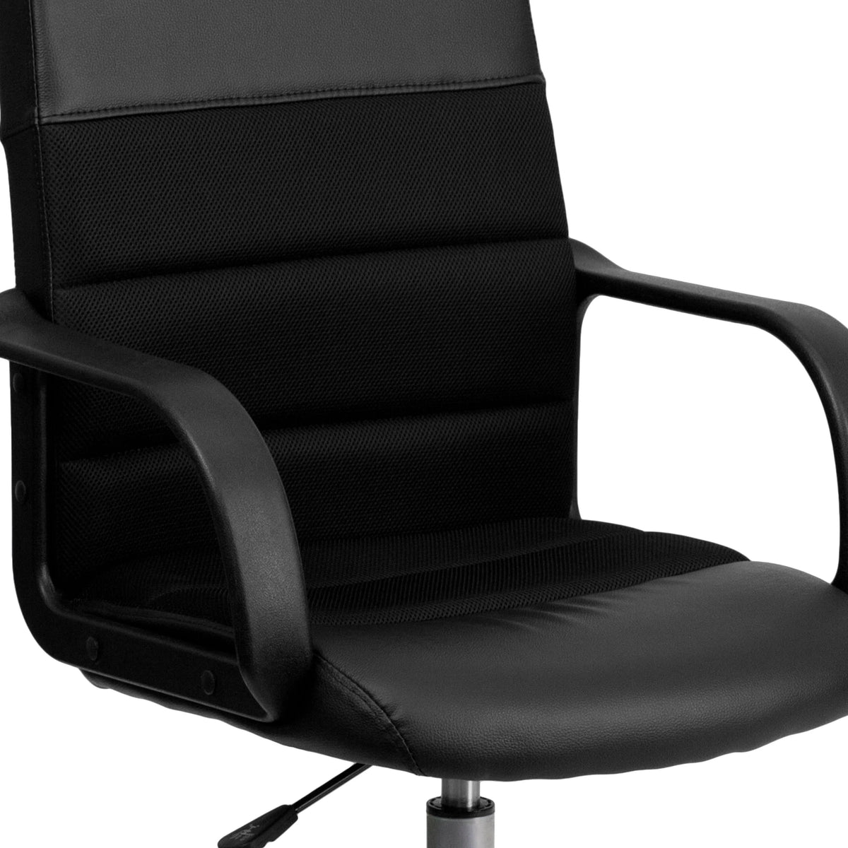Flash Furniture LF-W-61B-2-GG Office Chair, 22 3/4" Wide, Black - photo 9