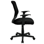 Flash Furniture LF-W-95A-BK-GG Office Chair, 24 1/2" Wide, Black - photo 7