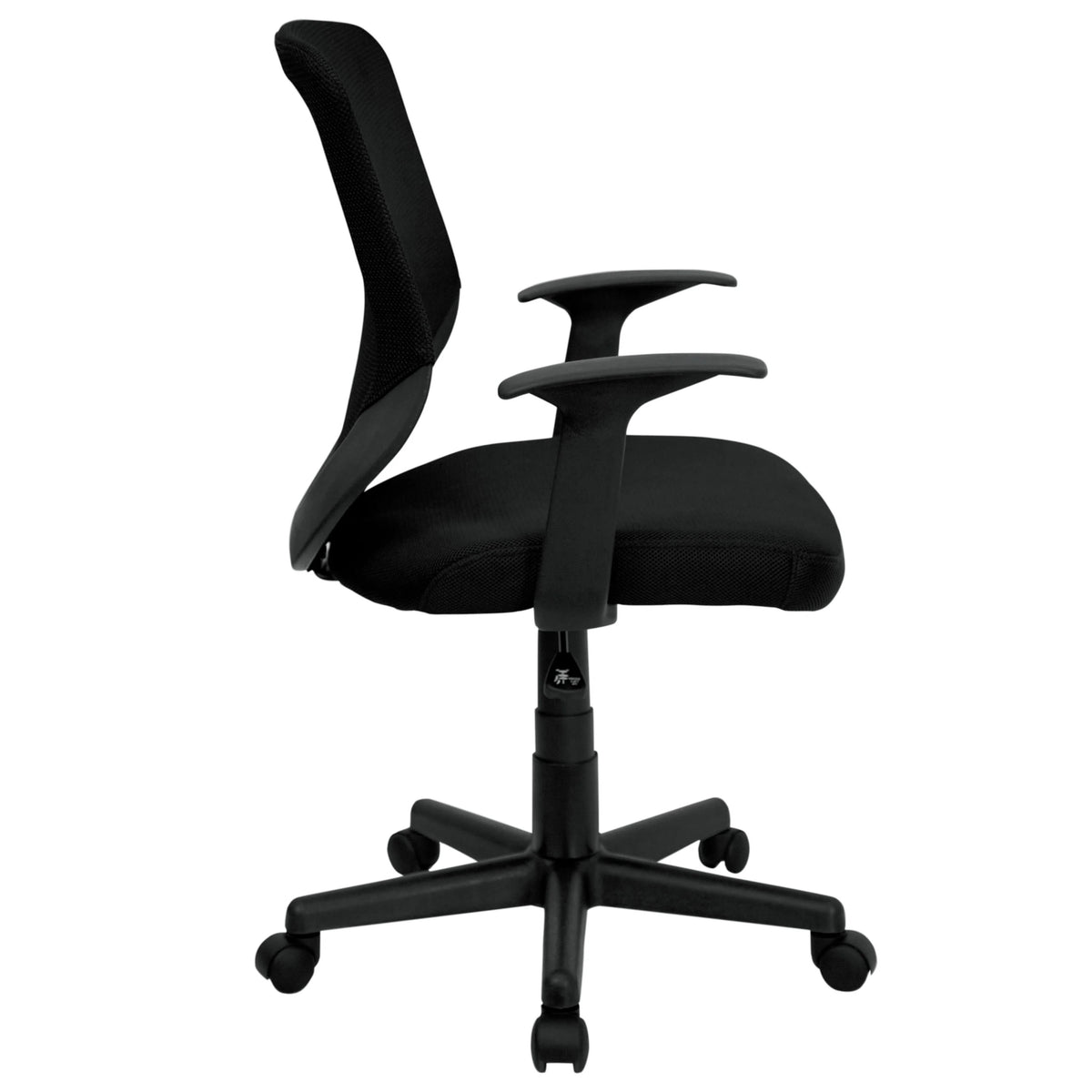 Flash Furniture LF-W-95A-BK-GG Office Chair, 24 1/2" Wide, Black - photo 7