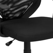 Flash Furniture LF-W-95A-BK-GG Office Chair, 24 1/2" Wide, Black - photo 9