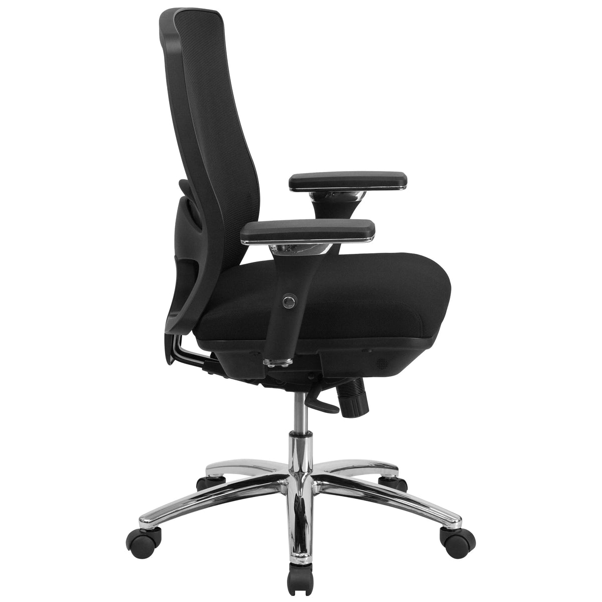 Flash Furniture LQ-2-BK-GG Office Chair, 27 3/4" Wide, Black - photo 7