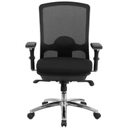 Flash Furniture LQ-2-BK-GG Office Chair, 27 3/4" Wide, Black - photo 8