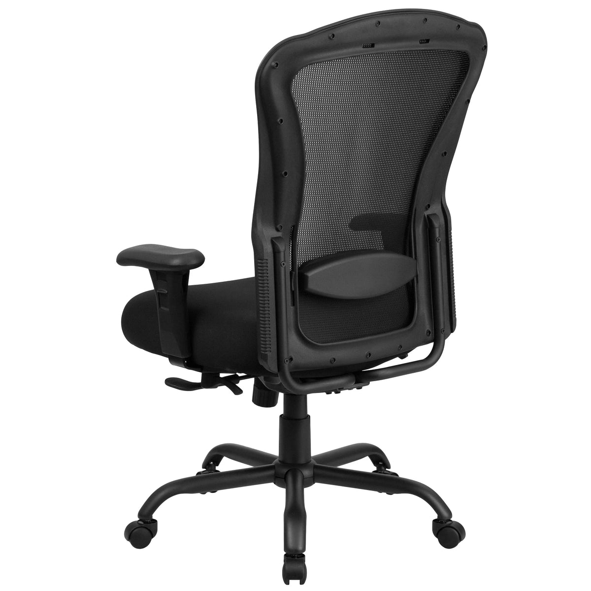 Flash Furniture LQ-3-BK-GG Office Chair, 30" Wide, Black - photo 4