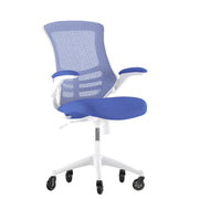 Flash Furniture BL-X-5M-WH Kelista Task Chair, 24 1/2" Wide - Blue