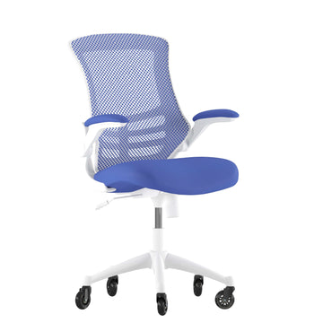Flash Furniture BL-X-5M-WH Kelista Task Chair, 24 1/2" Wide - Blue