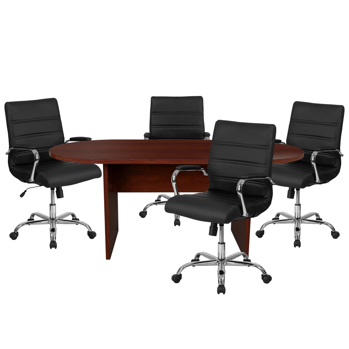 Flash Furniture BLN Chair Set, 4 Chairs - Executive