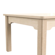 Flash Furniture Bright Beginnings Wood Activity Table, 23 1/2" x 47 1/4", Brown - photo 7