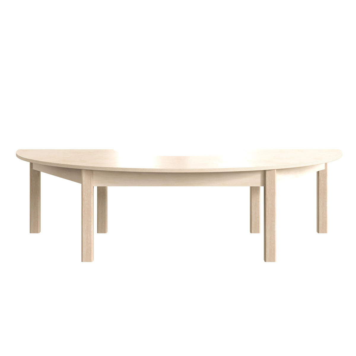 Flash Furniture Bright Beginnings Wood Activity Table, 29 1/2" x 59", Brown - photo 7